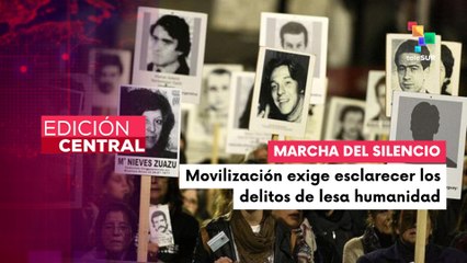 Marcha del Silencio por los desaparecidos en Uruguay