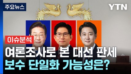 여론조사로 본 대선 판세...보수 단일화 가능성은? / YTN