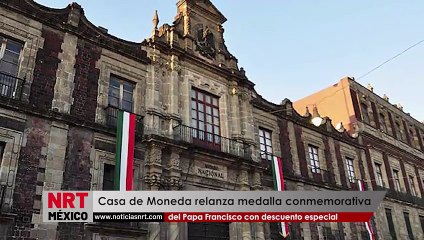Casa de Moneda relanza medalla conmemorativa del Papa Francisco con descuento especial por tiempo limitado