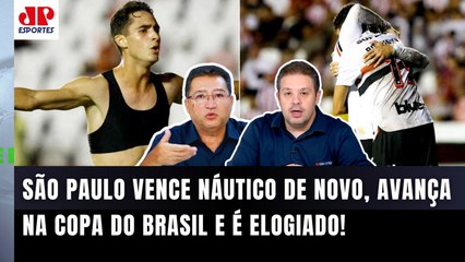 "FOI MUITO MERECIDO! O São Paulo PASSOU COM AUTORIDADE pelo Náutico e..." VEJA ANÁLISE!