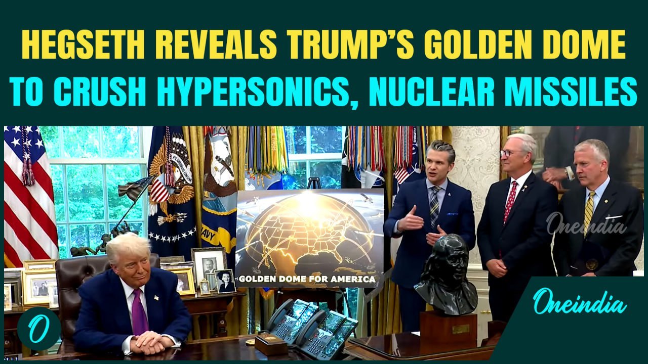 Trump’s $175 Billion Golden Dome to Shoot Down Hypersonic Missiles, Drones, Nukes | Stunning Reveal