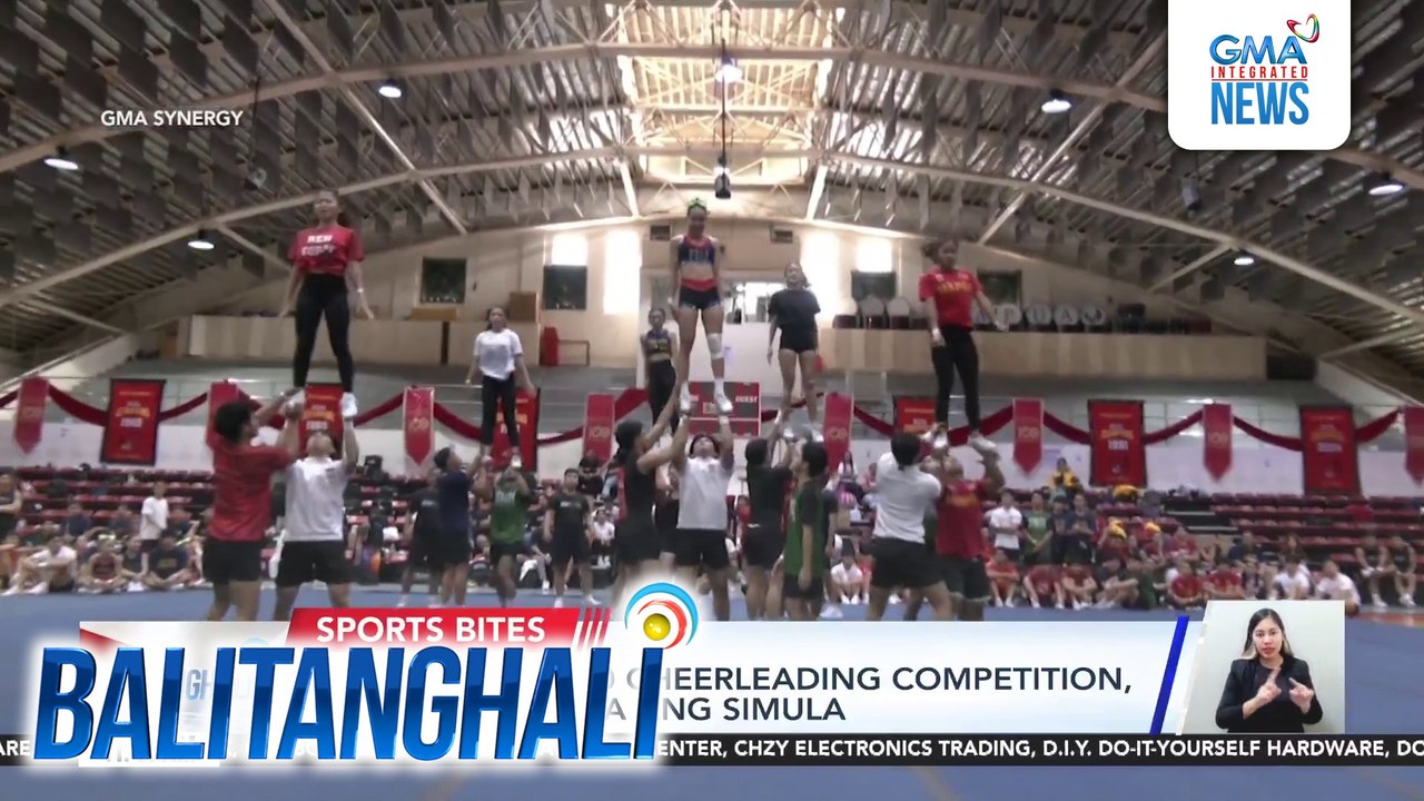 NCAA Season 100 Cheerleading competition, bukas (May 22) na ang simula | Balitanghali