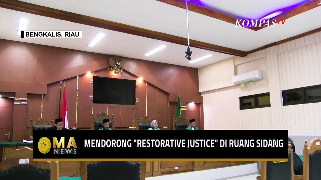 Memahami 'Restorative Justice': Memulihkan Tak Hanya Menghukum  - MA NEWS