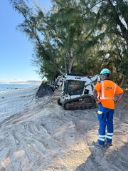 La plage de L’Hermitage fait peau neuve