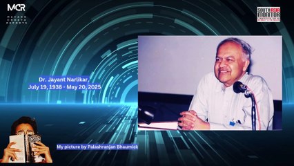 Mayank Chhaya pays tribute to Indian astrophysicist Jayant Narlikar who passed away at the age of 86 in Pune | SAM Vignette