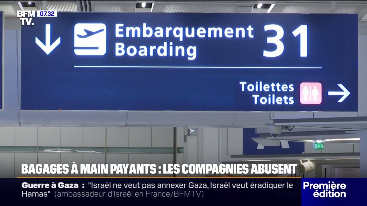 Bagages à main payants: des associations dénoncent les abus de 7 compagnies low-cost
