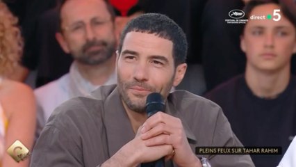 Tahar Rahim fait une belle déclaration publique à Leïla Bekhti dans C à vous