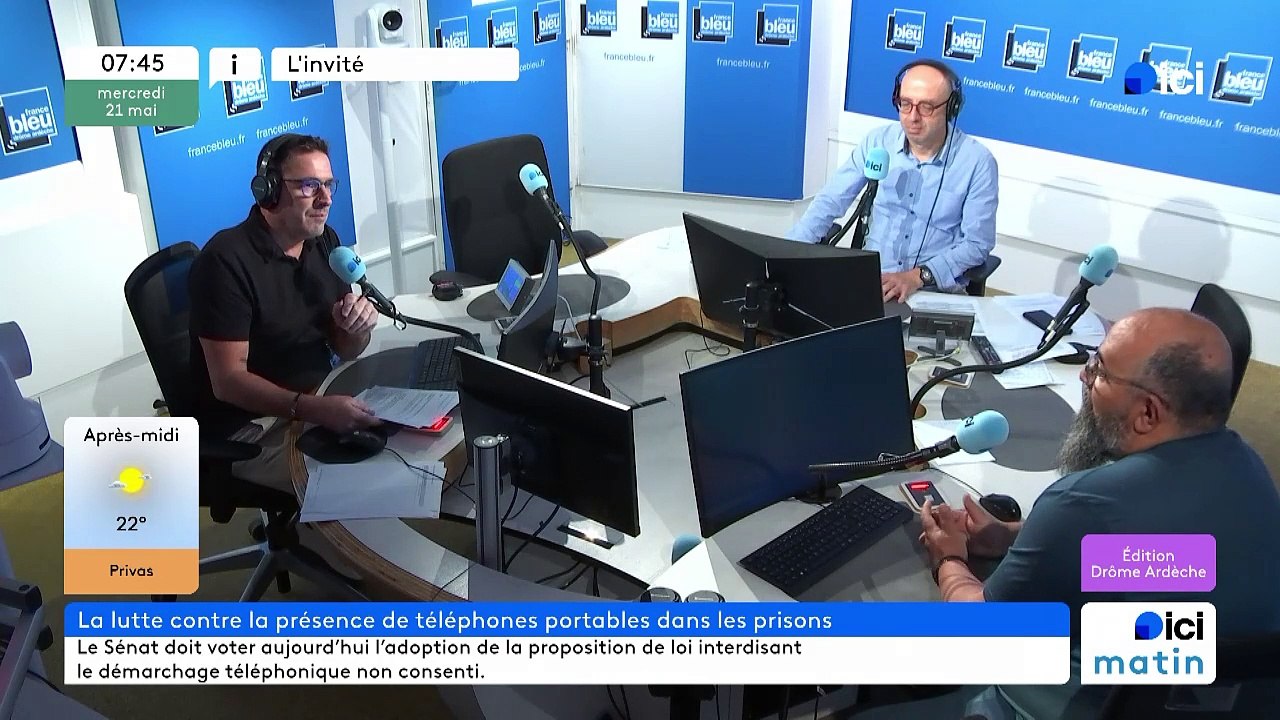 Fabrice Salamone, délégué Ufap Unsa Justice à la prison de Valence