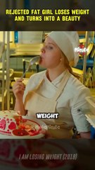 Rejected fat girl loses weight and turns into a beauty 😱 @viral @movies @recap