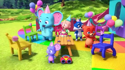 Musical Chairs Birthday - NEW 🎂 CoComelon Animal Time - Animals for Kids