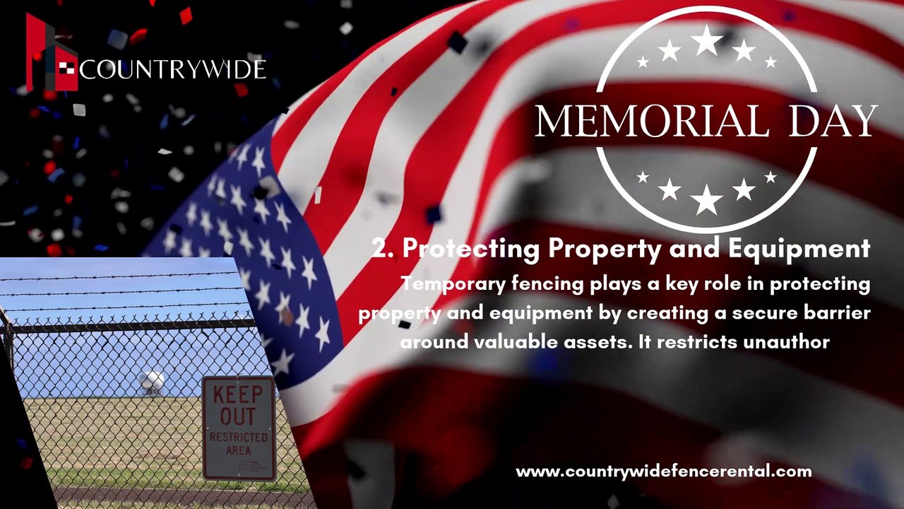 Plan a Secure Memorial Day Event with Reliable Fencing