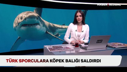 Türk sporcular köpek balığı saldırısına uğradı