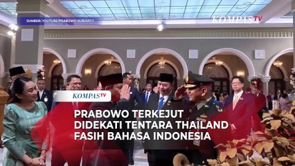 Momen Prabowo Terkejut Ketemu Tentara Thailand Berpangkat Mayjen