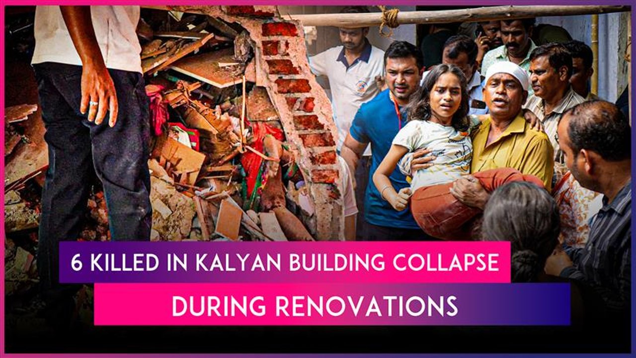 6 Dead After 4th Floor Of Shri Saptashringi Building Collapses During Renovation In Kalyan