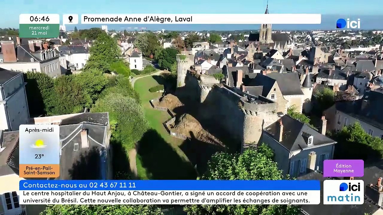 21/05/2025 - ici matin par ici Mayenne en vidéo