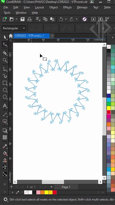Quickly Reconnect Exposed Nodes in CorelDraw