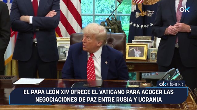 El Papa León XIV ofrece el Vaticano para acoger las negociaciones de paz entre Rusia y Ucrania