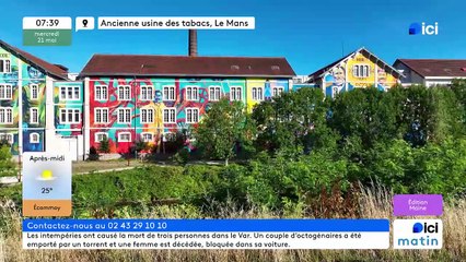 21/05/2025 - ici matin par ici Maine en vidéo
