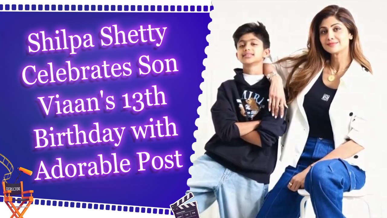 Shilpa Shetty Celebrates Son Viaan's 13th Birthday with Adorable Post