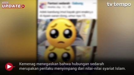 Kata Kemenag soal Hubungan Sedarah dalam Aturan Islam
