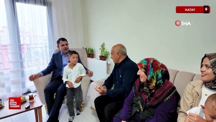 Hatay’da depremzede baba Bakan Kurum’a 9 evladını tek nefeste saydı