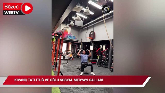 Kıvanç Tatlıtuğ ve oğlu sosyal medyayı salladı