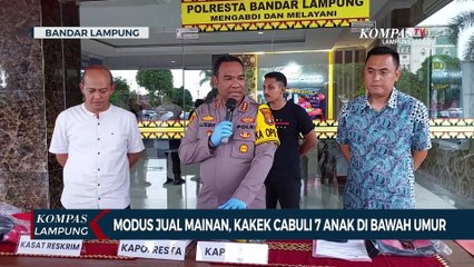 Modus Jual Mainan, Kakek Cabuli 7 Anak di Bawah Umur