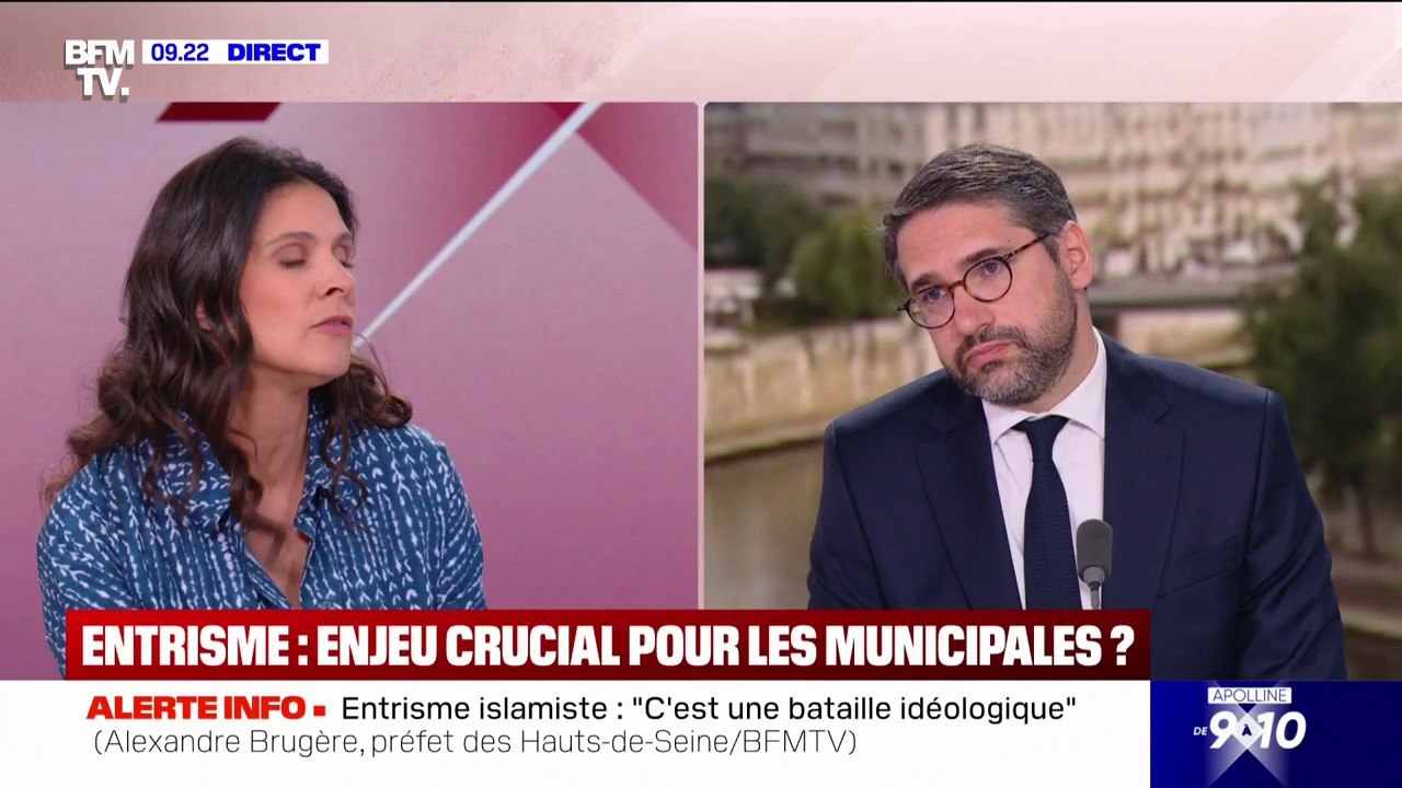 Entrisme islamiste aux municipales: "Il vaut mieux perdre une élection que perdre son âme", juge le préfet des Hauts-de-Seine Alexandre Brugère