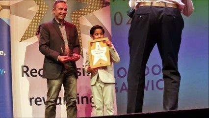 Eight-year-old chess champion and litter picker give brilliant responses after winning Crawley Community Awards