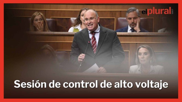 Un Tellado fuera de sí explota en el Congreso y defiende a Mazón