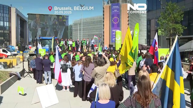 Rolnicy protestują w Brukseli z powodu obaw dotyczących finansowania rolnictwa