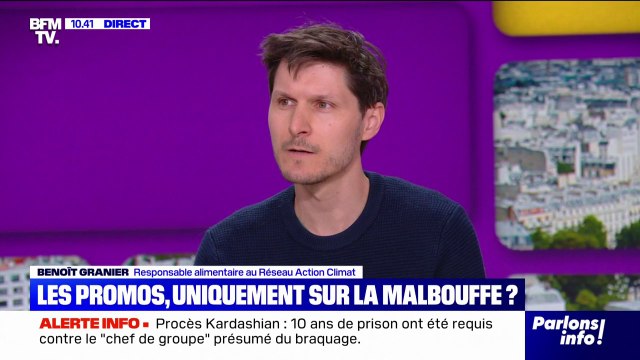 Alimentation: Tout est fait pour que le consommateur achète des produits mauvais pour sa santé , dénonce Benoît Granier, responsable alimentaire au Réseau Action Climat