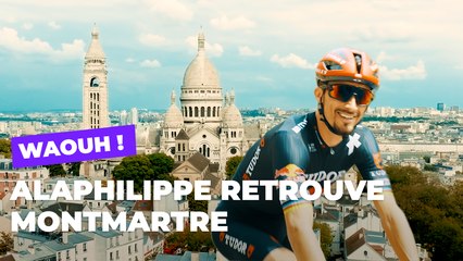 Julian Alaphilippe, à Montmartre, pour le Tour de France 2025 | Paris Sport | Ville de Paris