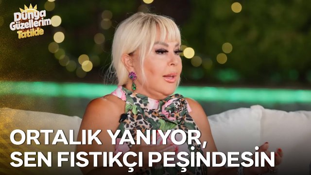 Banu Alkan'ın Rahatlığı Safiye Soyman'ı Çıldırttı ¦ Dünya Güzellerim Tatilde