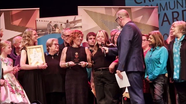 Crawley Community Awards watch all the winners collect their awards