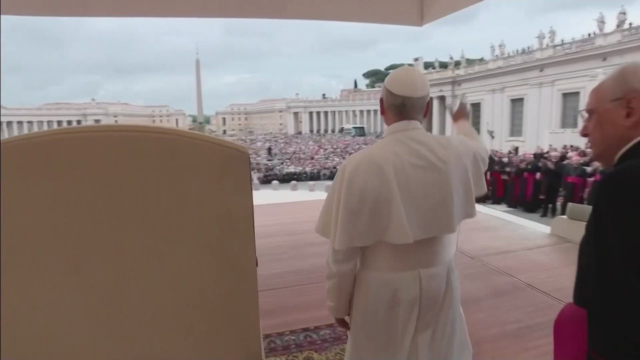 Pope Leo XIV with strong message on humanitarian aid on the Gaza Strip