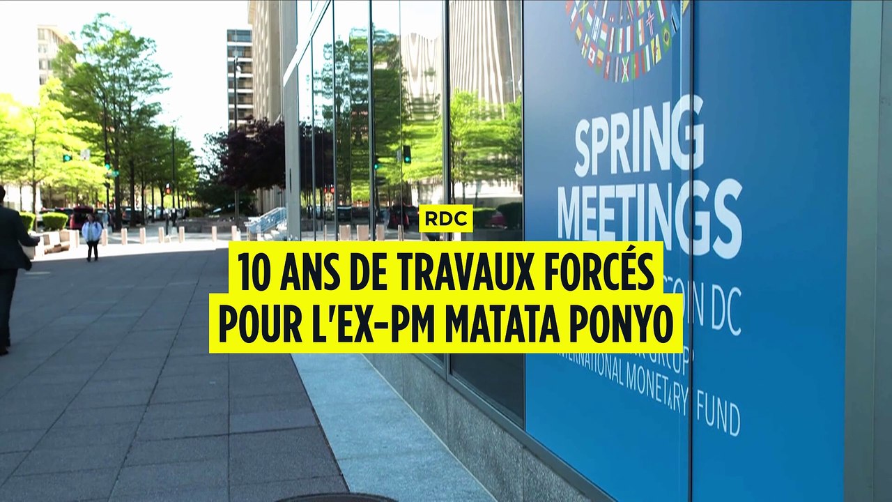 RDC : 10 ans de travaux forcés pour l'ex-PM Matata Ponyo
