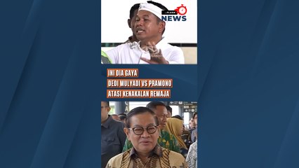 Ini Dia Gaya Dedi Mulyadi Vs Pramono Atasi Kenakalan Remaja