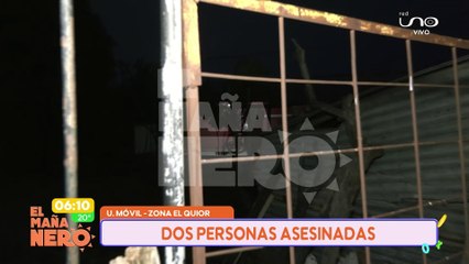 Scz dos muertos a tiros