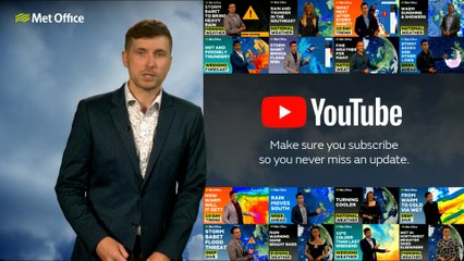 Met Office Wednesday afternoon weather forecast 21/05/2025