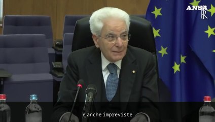 Mattarella: "Salvaguardare l'autorevolezza dell'Ue nel mondo"