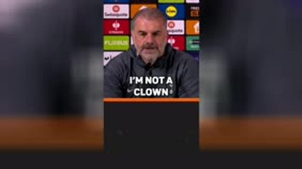 Ange bites back - 'I'm not a clown'
