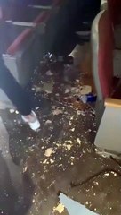 El techo del cine se desplomó durante Destino final y una chica terminó herida