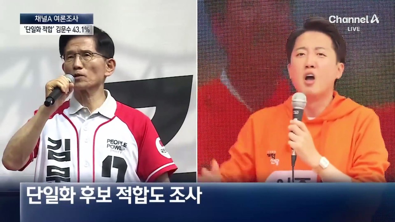 ‘최대 변수’ 김문수-이준석 단일화…누가 우세?