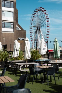 Inside Level 1 food and drink venue in Worthing