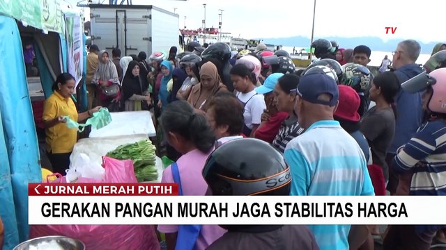 Gerakan Pangan Murah Digelar di Ambon, Harga Bahan Pokok Terjangkau