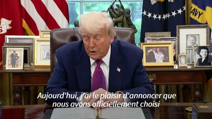Trump annonce la construction d'un bouclier anti-missiles "Dôme d'or" pour les Etats-Unis