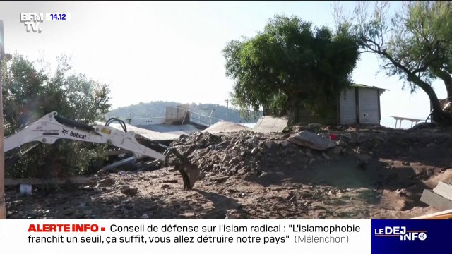 Orages dans le Var: l'heure est au constat des dégâts et au nettoyage pour les sinistrés