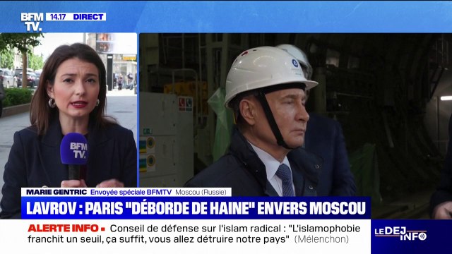 Ukraine: Sergueï Lavrov, le ministre des Affaires Étrangères russe, considère qu'Emmanuel Macron déborde de haine contre les Russes