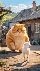 Goat_Ai fun cat Prank 🤣🤣 comedy time